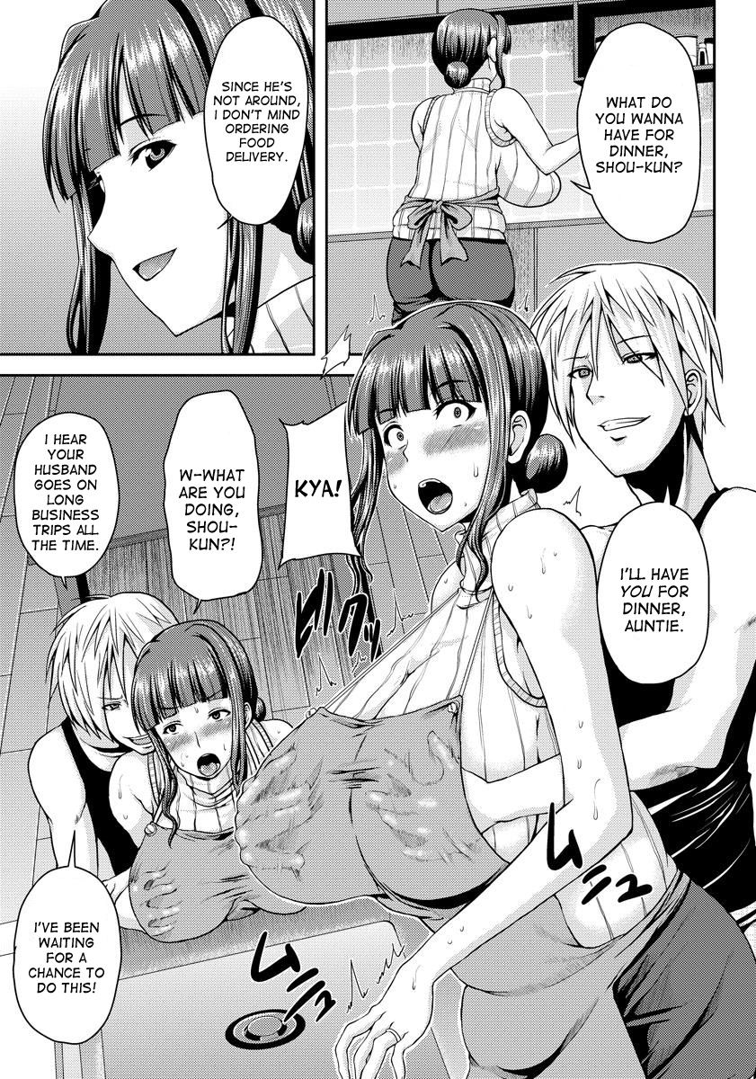 Hentai Manga Comic-Big Tits Housewife - Gangbang Training-Read-3